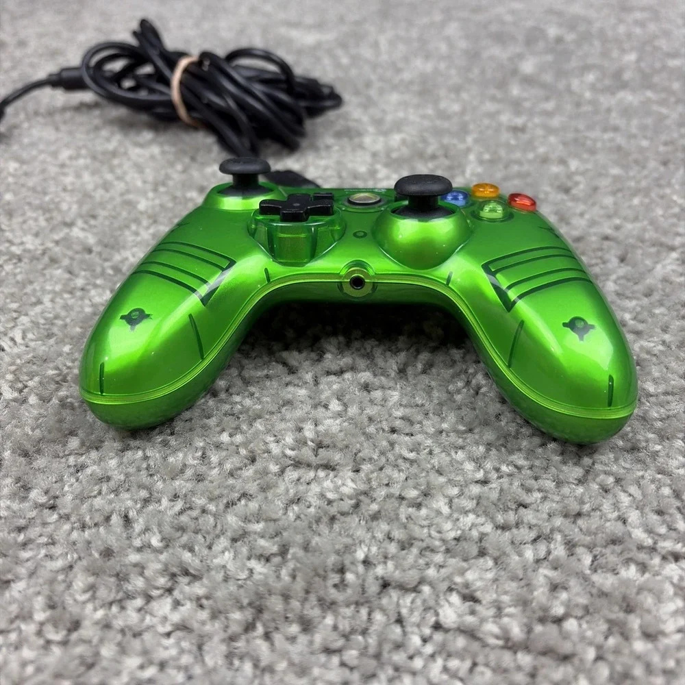 Power A Mini Pro EX Controller for Xbox Green Wired Model 010027